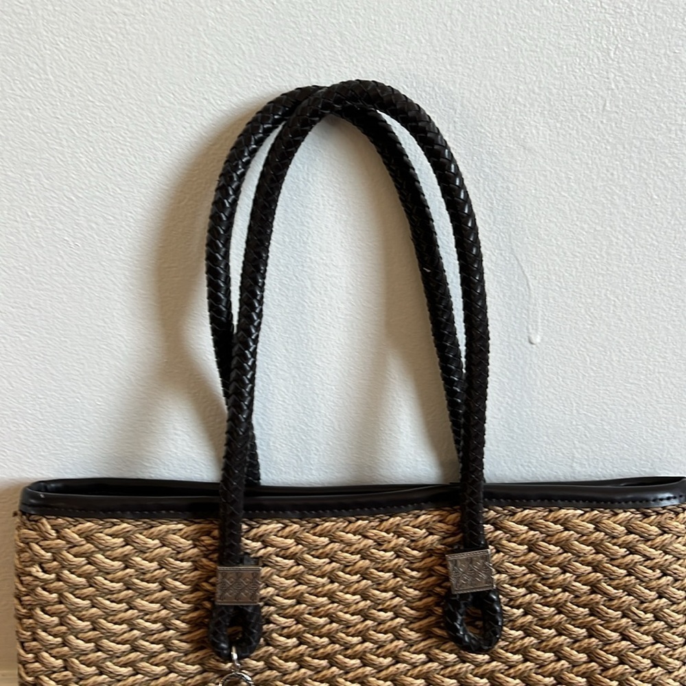 Vintage Ego Straw Purse - Picture 3 of 12
